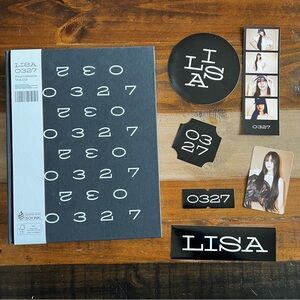 Lisa 0327 vol.03 photobook blackpink kpop